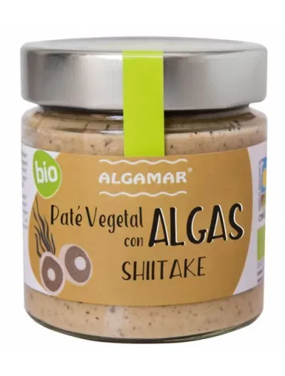 Crema tartinabila cu alge si ciuperci shiitake bio 180g Algamar