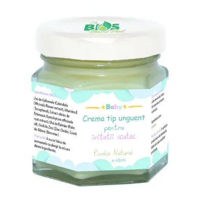 Crema tip Unguent pentru Iritatii Scutec, 45 ml Bios Mineral Plant