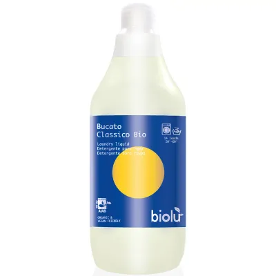 Detergent lichid pentru rufe albe si colorate ecologic 1l Biolu