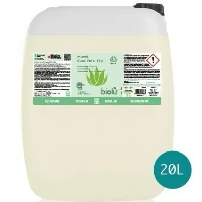 Detergent pentru spalat vase cu aloe vera ecologic 20l Biolu
