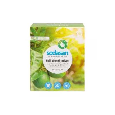 Detergent praf pentru rufe cu lime ecologic 1.01kg Sodasan