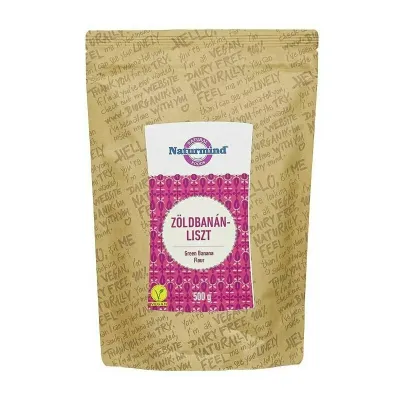 Faina de banane verzi 500g, Naturmind