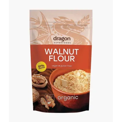 Faina de nuci bio 200g Dragon Superfoods