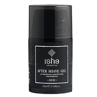 Gel after shave cu acid hialuronic, 50ml, Isha