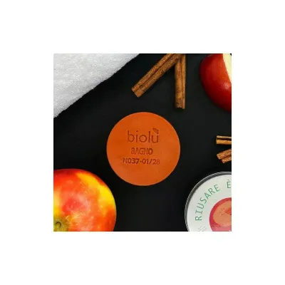 Gel de dus solid Apple Pie bio 55g Biolu