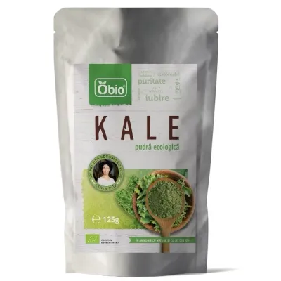Kale pudra bio 125g Obio