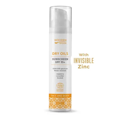 Lotiune protectie solara spf 35+ ecologica 100ml Wooden Spoon