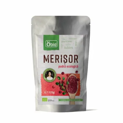 Merisor pudra bio 125g Obio