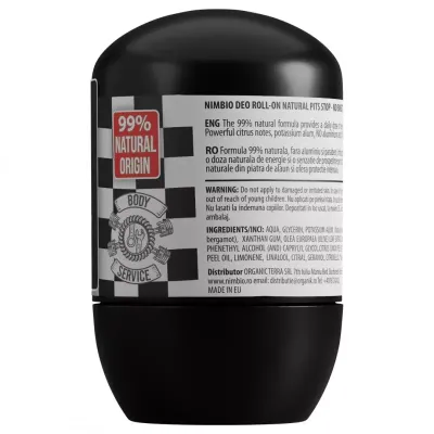 No Sweat deodorant natural pentru adolescenti, 50ml, Nimbio