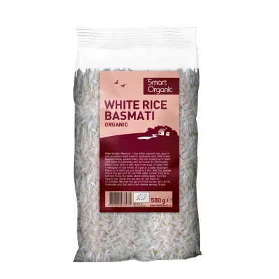 Orez basmati alb bio 500g Smart Organic
