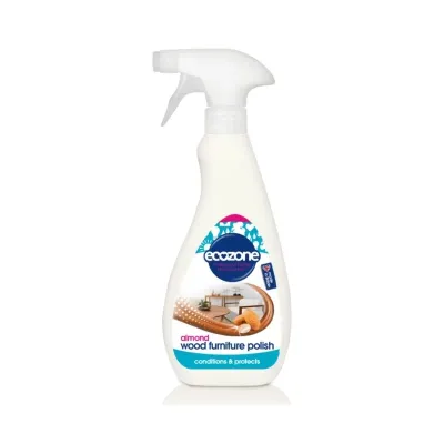 Polish pentru lemn si mobila, cu ulei de migdale, Ecozone 500ml
