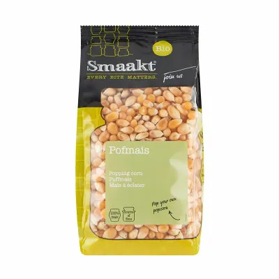Porumb pentru popcorn bio 400G Smaakt