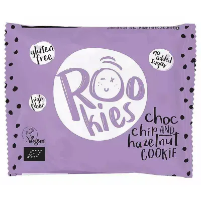 Rookies cu ciocolata si alune bio 40g Rookies