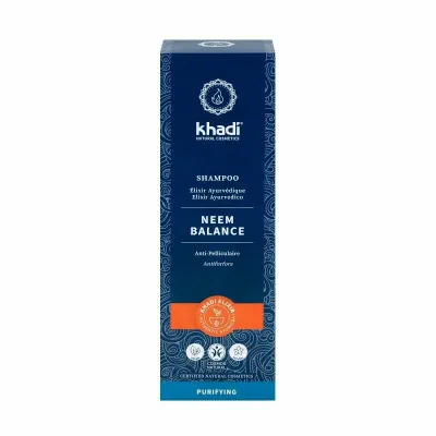 Sampon antimatreata cu neem, Khadi, 200 ml