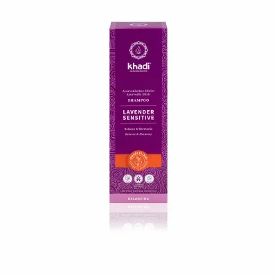 Sampon ayurvedic cu lavanda pentru scalp sensibil, Khadi, 200ml