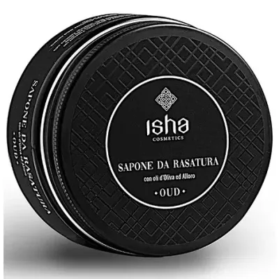 Sapun de ras cu ulei de masline si dafin, 100g, Isha