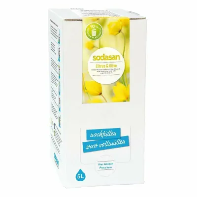 Sapun lichid cu citrice si masline ecologic 5l Sodasan