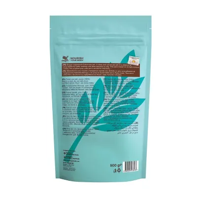 Sare pura de mare franceza (sare celtica) grunjoasa 500g Smart Organic