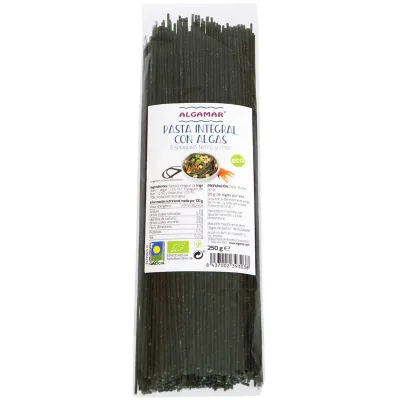 Spaghetti integrale cu alge marine bio, 250g PRET REDUS