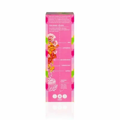 Ulei ayurvedic de trandafir Rose Love, 100ml - Khadi