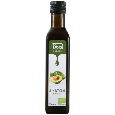 Ulei de avocado bio 250ml, Obio