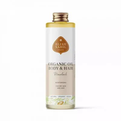 Ulei de baobab pentru corp si par ecologic 100ml Eliah Sahil