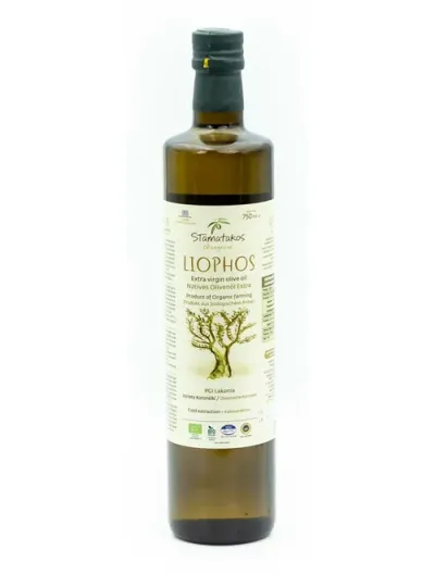 Ulei de masline extravirgin Liophos, bio, 750ml, Stamatakos Olivegrove