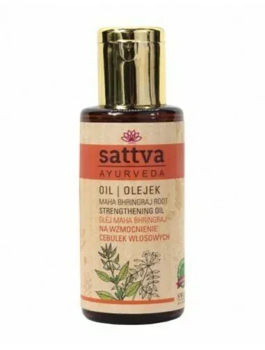 Ulei de par anticadere cu Bhringraj, 100ml, Sattva Ayurveda