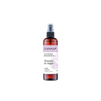 Ulei de par cu brusture si argan, 150ml, Zanna