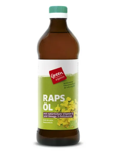 Ulei de rapita presat la rece bio 500ml Green Organics