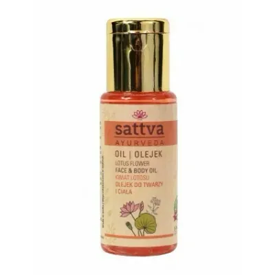 Ulei pentru fata si corp cu Lotus 50ml, Sattva Ayurveda