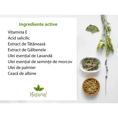 Unguent pentru calcaie cu fisuri profunde, 45 ml, Bios Mineral Plant