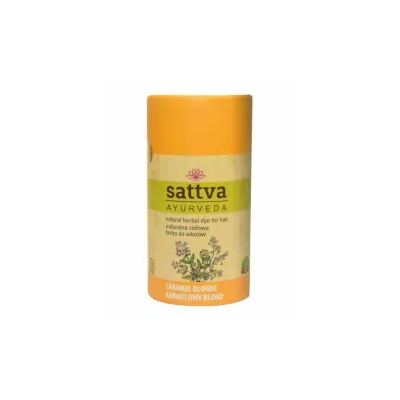 Vopsea de par Blond Caramel 150gr, Sattva Ayurveda