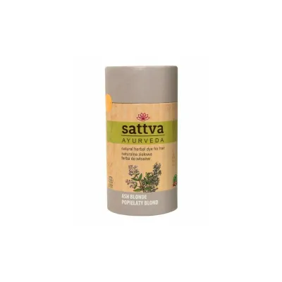 Vopsea de par Blond Cenusiu 150gr, Sattva Ayurveda