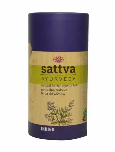 Vopsea Henna Indigo 150gr, Sattva Ayurveda