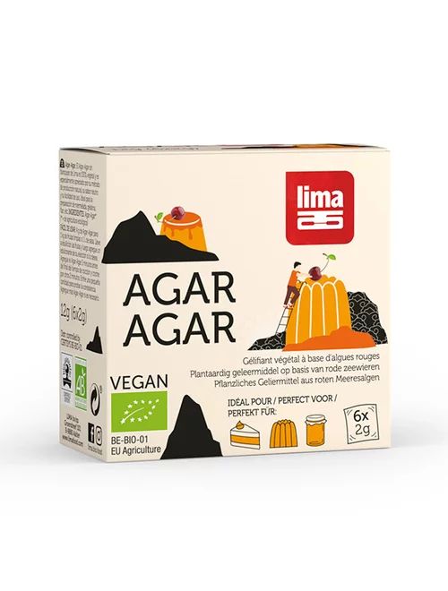 Agar agar pudra bio 6buc x 2g Lima