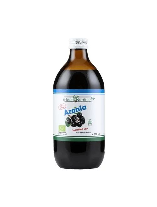Aronia (Aronia Melanocarpa) Suc Bio, 500ml - Health Nutrition
