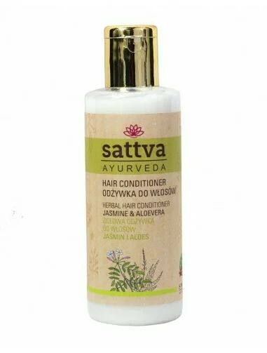 Balsam de par cu Iasomie si Aloe, 210ml, Sattva Ayurveda