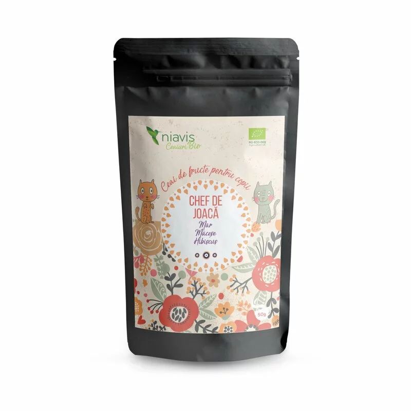 Ceai Pentru Copii, Bio - Chef De Joaca, 50g, Niavis