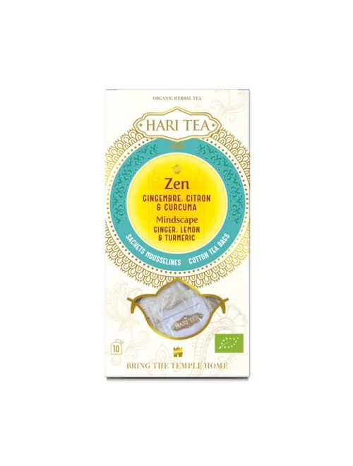 Ceai mindscape - ghimbir si lamaie bio 10dz x 2g 20g Hari Tea