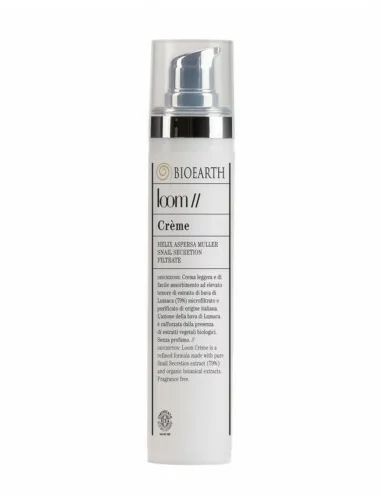Crema bio cu melc, ten mixt si gras 50 ml, Loom Bioearth