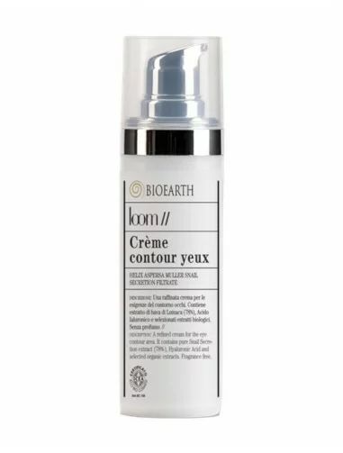 Crema contur ochi bio cu melc 30 ml, Loom Bioearth