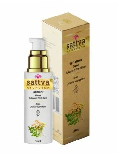 Crema pentru cosuri cu bakayan 50ml, Sattva Ayurveda