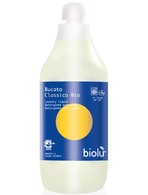Detergent lichid pentru rufe albe si colorate ecologic 1l Biolu