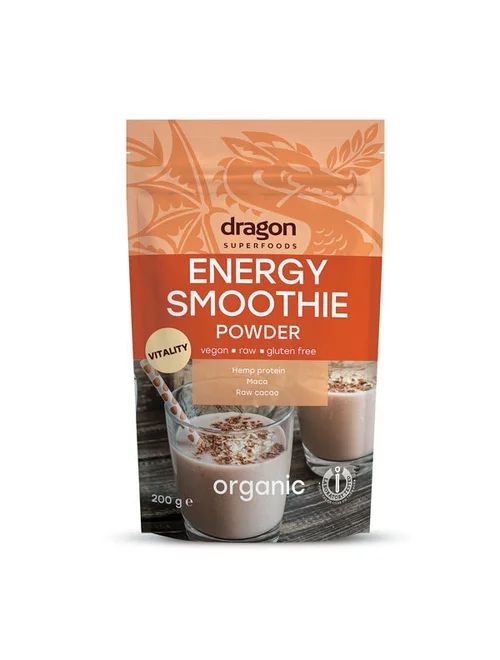 Energy smoothie pulbere bio 200g Dragon Superfoods