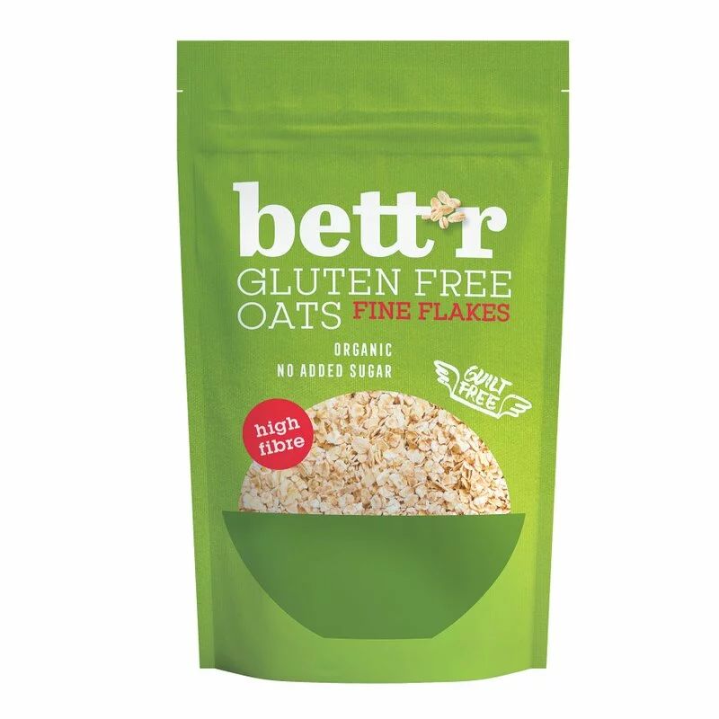 Fulgi de ovaz fini bio 300g Bettr