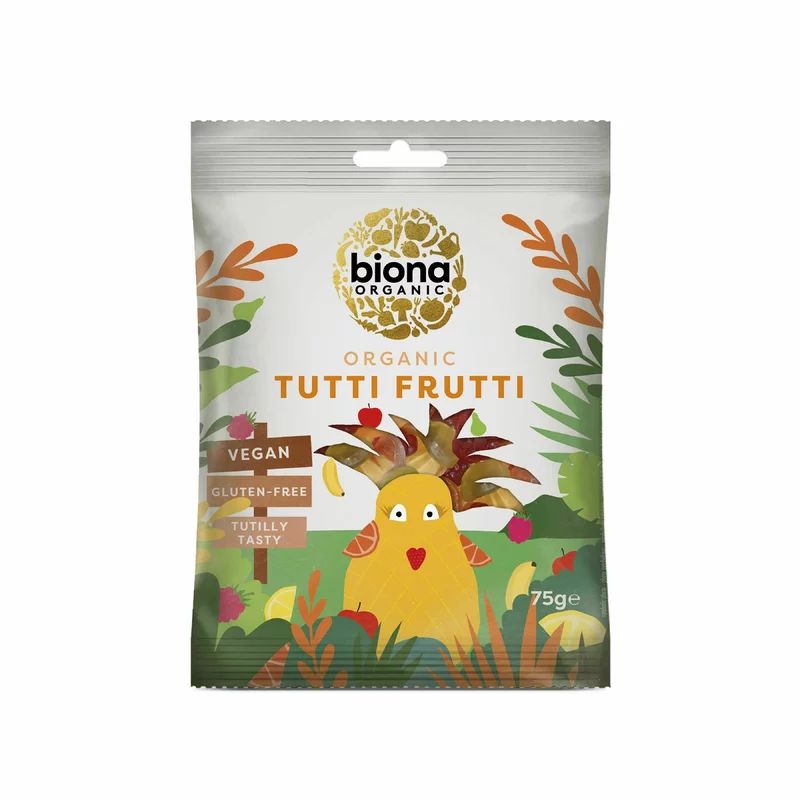Jeleuri Tutti Frutti bio 75g BIONA