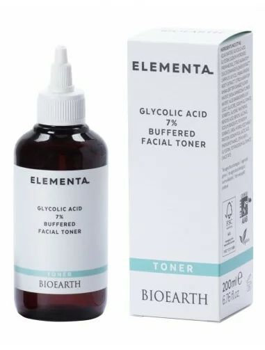 Lotiune tonica cu acid glicolic 7% 200ml, Elementa Bioearth