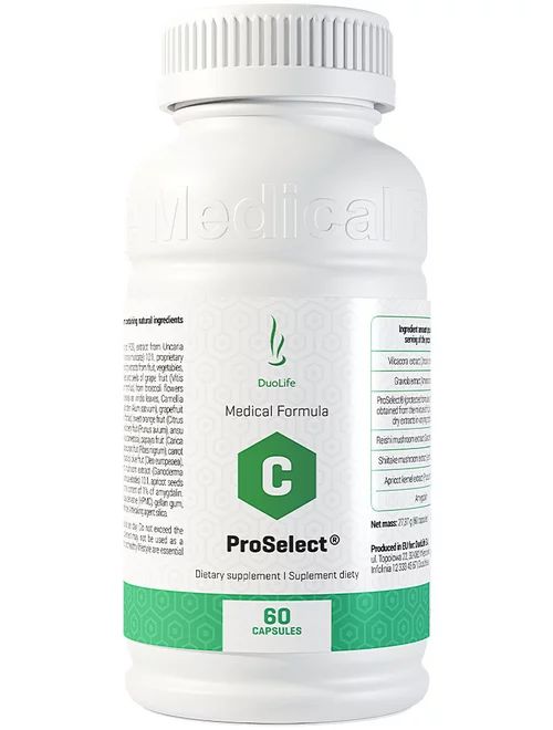 Proselect pentru sanatatea ficatului, 60 capsule, Duolife