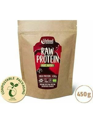 Pudra proteica fruit antiox bio 450g Lifefood